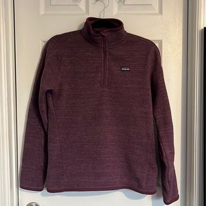EUC Patagonia Better Sweater Quarter Zip